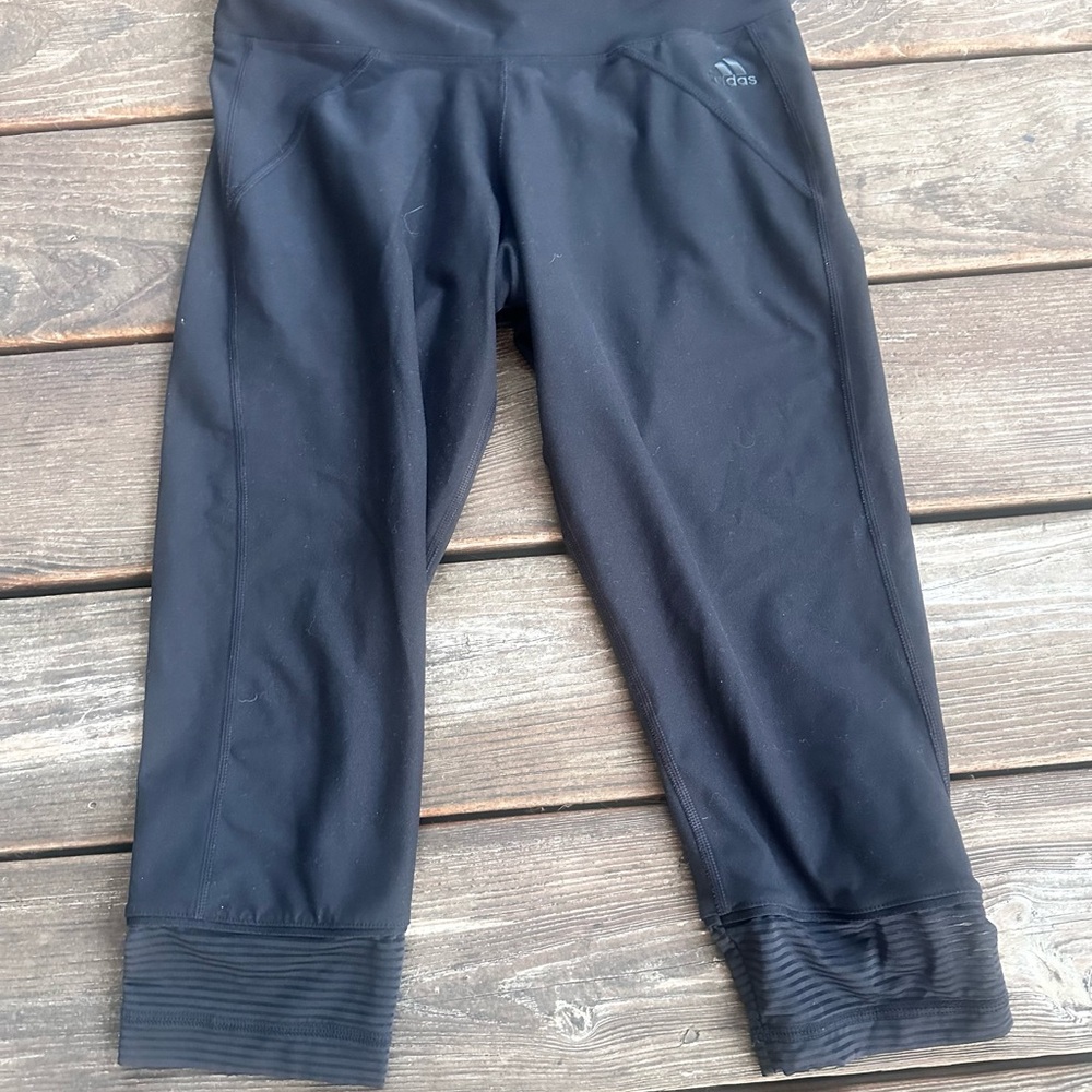 Adidas Black Capris